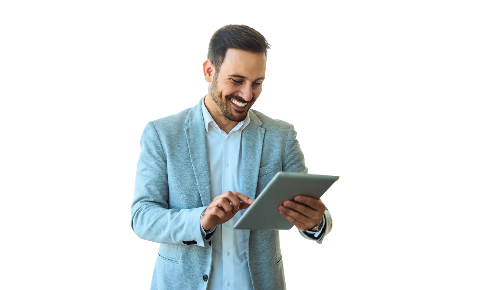 Person Using EA Saas Cloud Platform